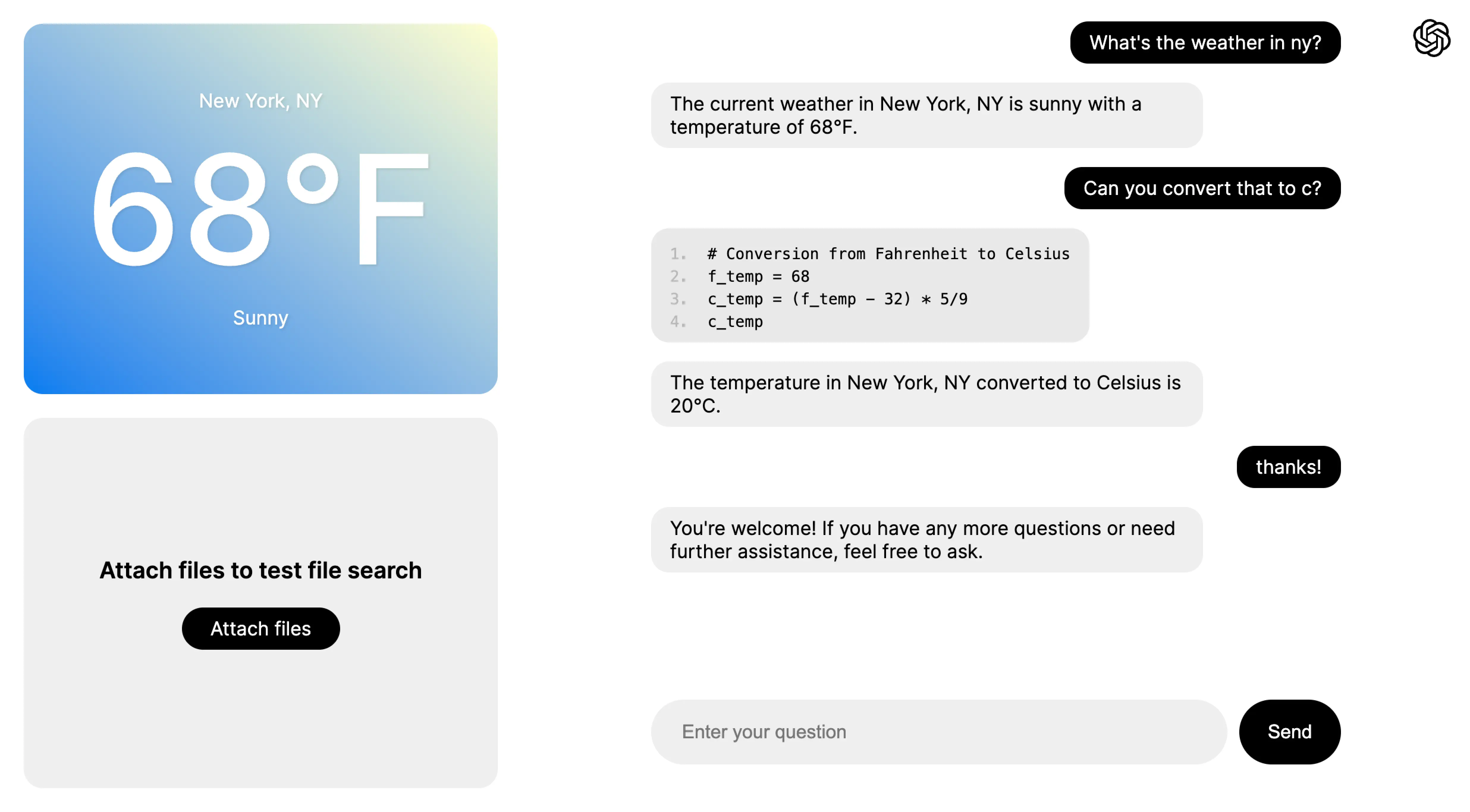 OpenAI Assistants API Quickstart